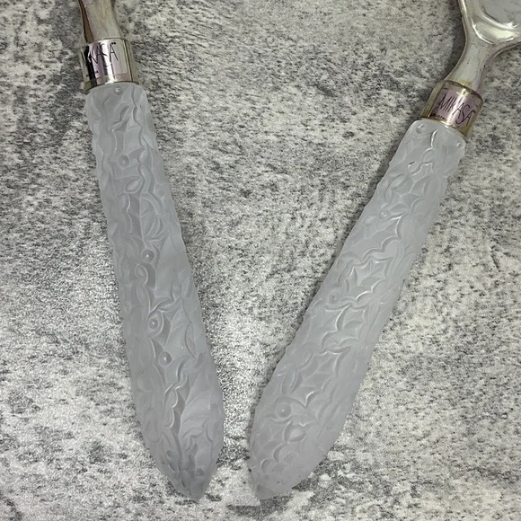 Mikasa Winter Holly Salad Serving Set - Picture 2 of 8